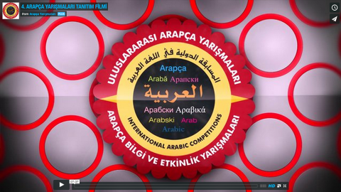 4. Arapça Yarışmaları Tanıtım Filmi